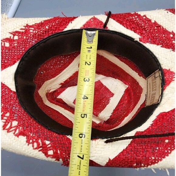 Corona Western Straw Hat Charlie Hats Made in Mexico Size Medium Cowboy - Picture 12 of 16